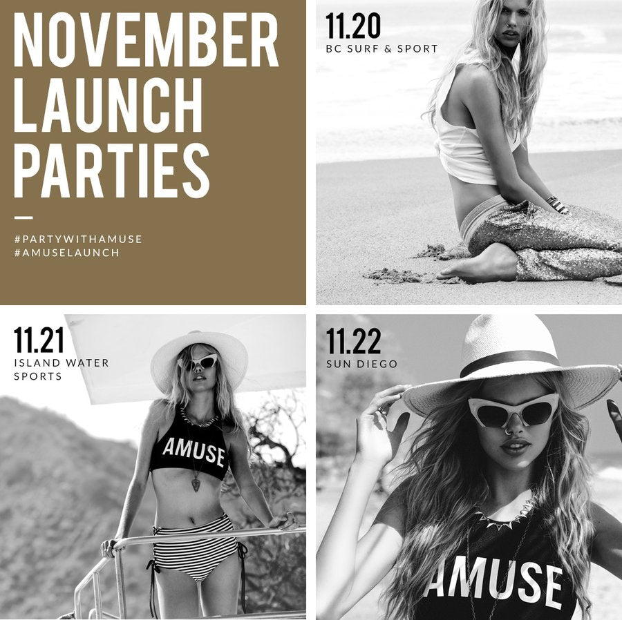 NOVEMBER: PARTY WITH AMUSE!
