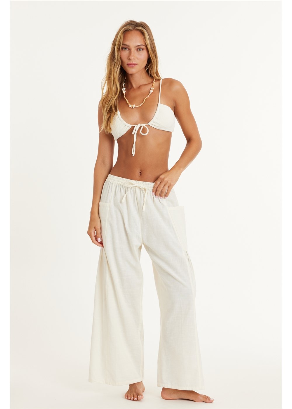 ON ISLAND TIME WOVEN PANT