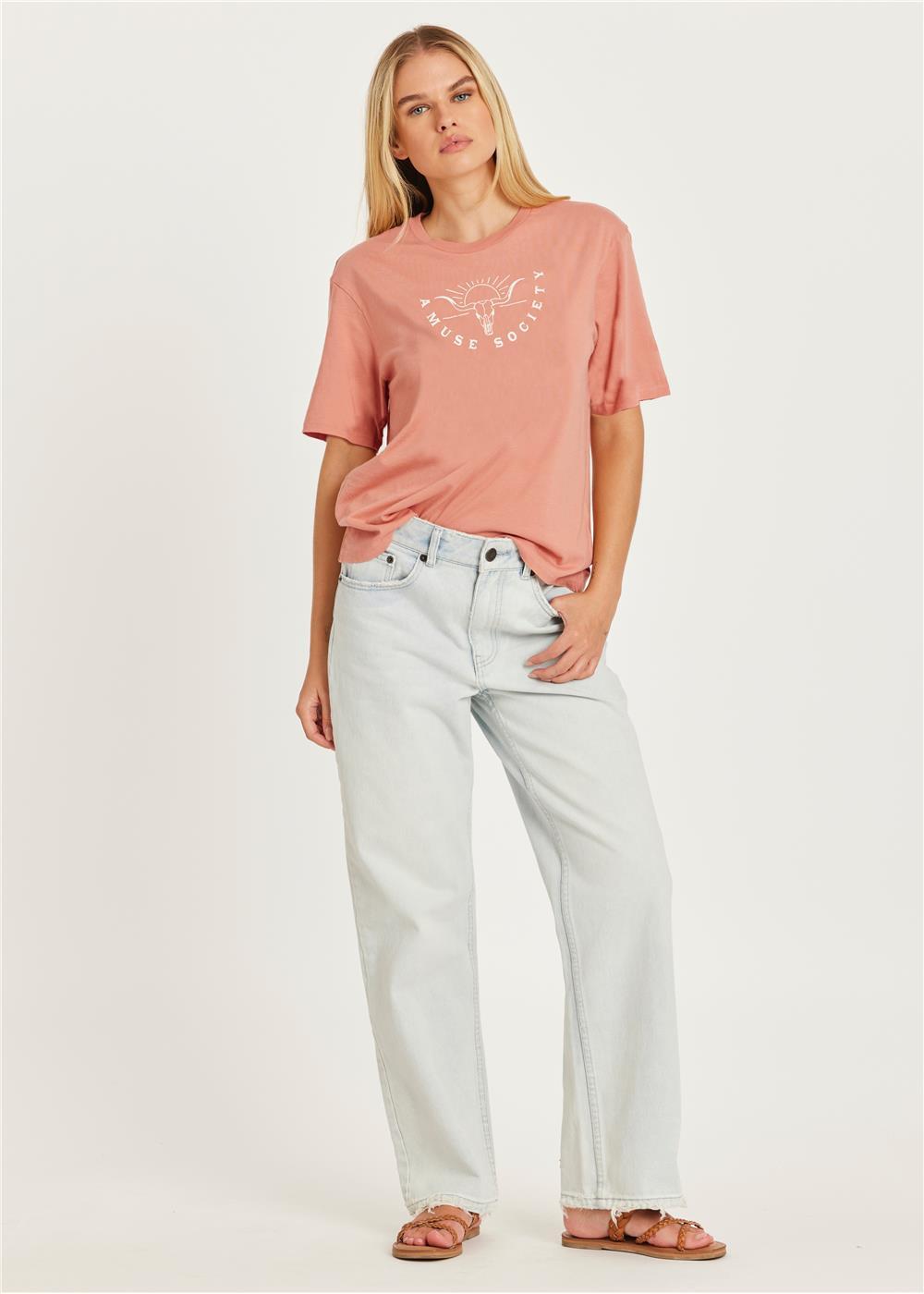 WESTERN BULL SS KNIT BYFRND TEE