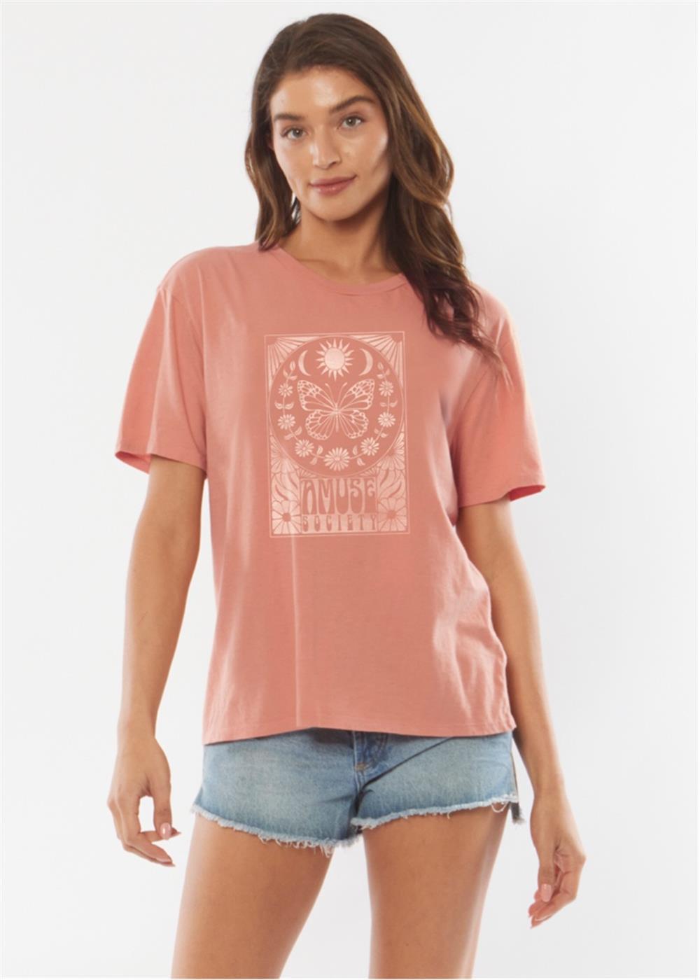 BUTTERLY SS KNIT TEE