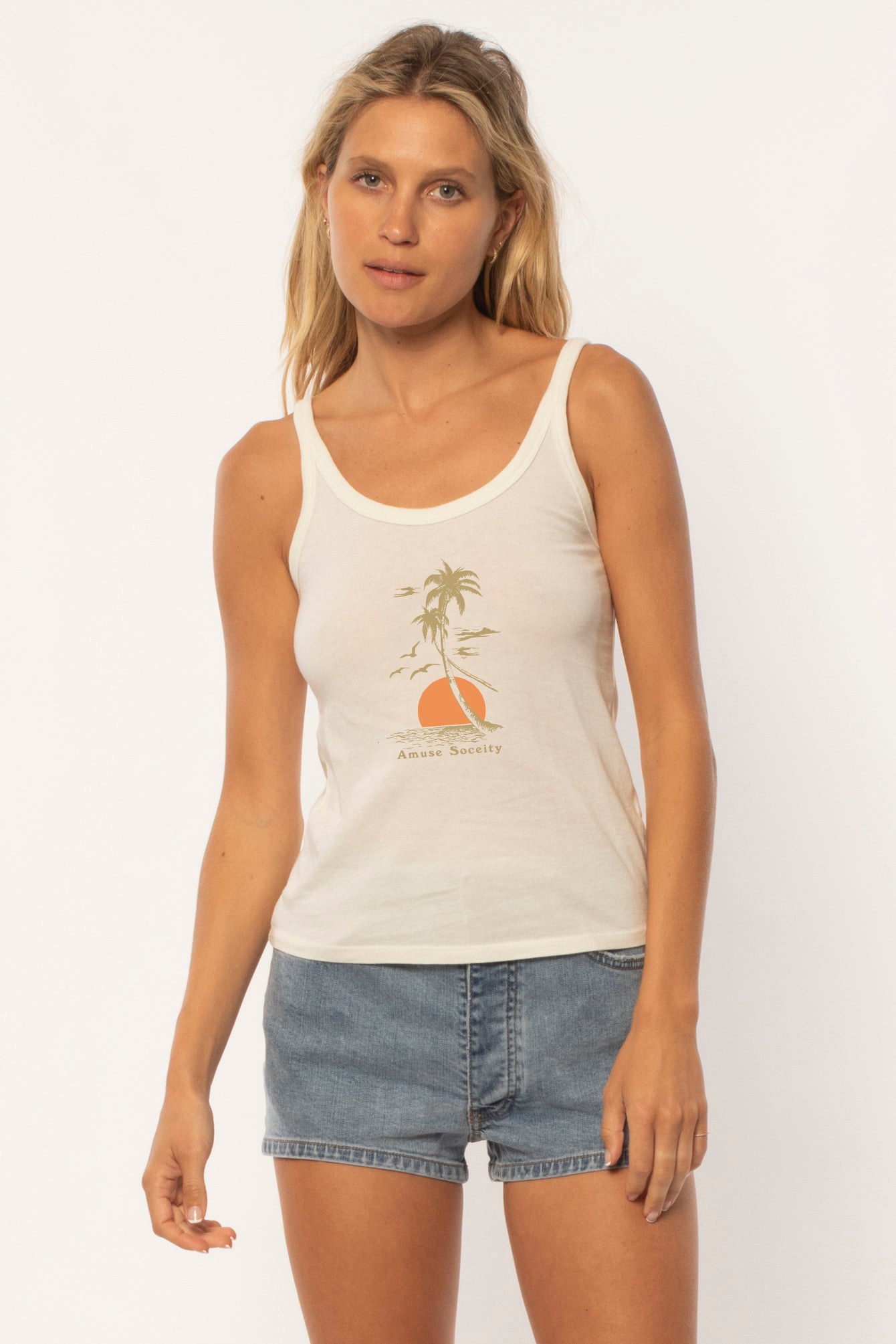 SUNSET KNIT TANK