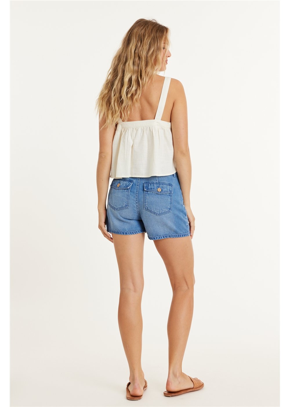 SUMMERLAND WOVEN TANK