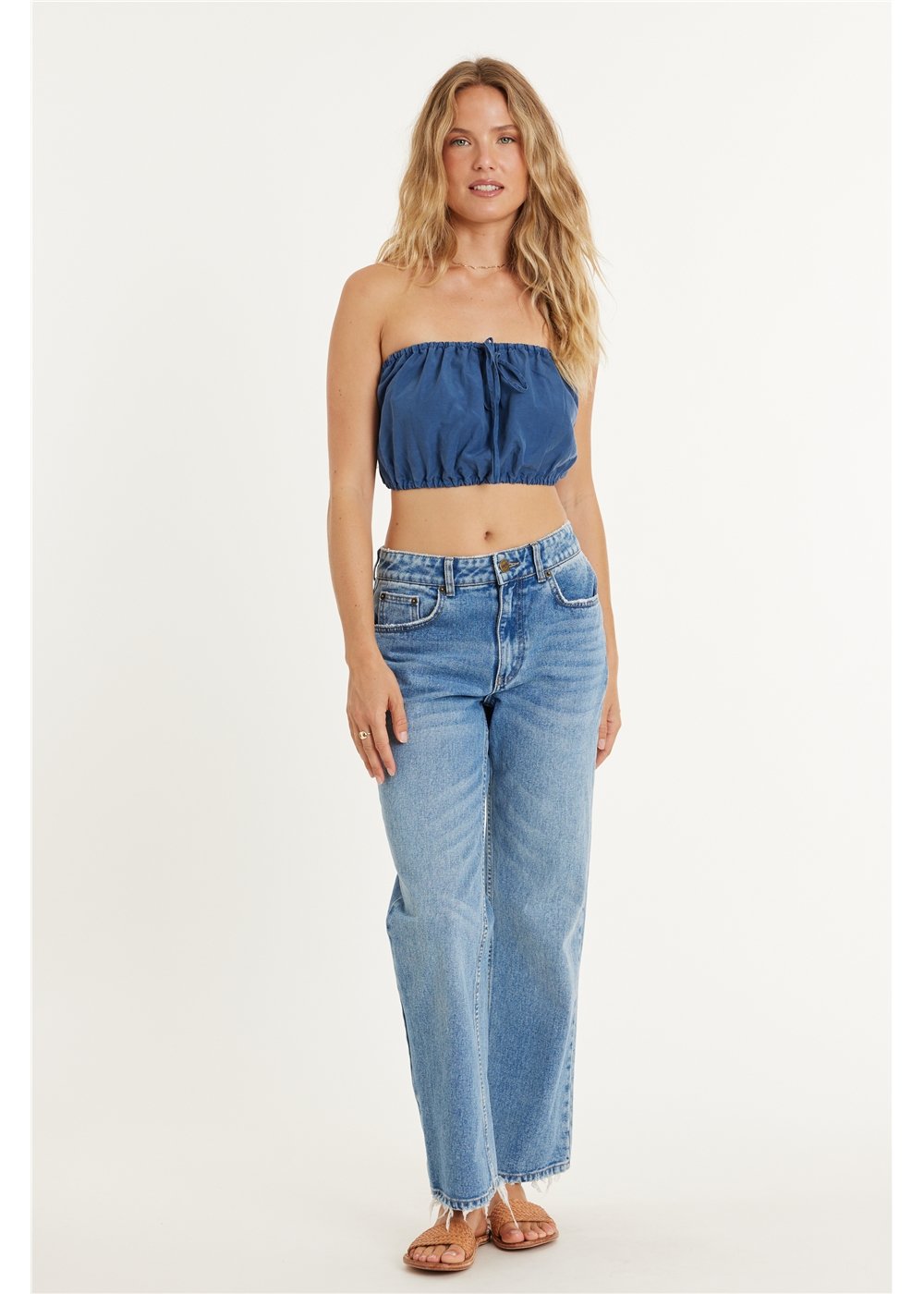 WHAT A BREEZE WOVEN TOP