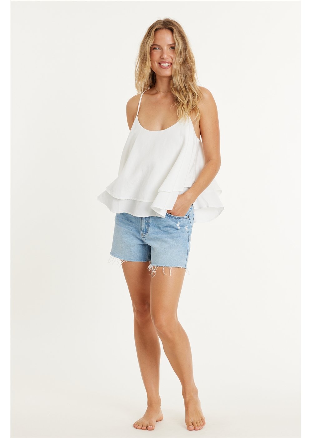 JAYCE WOVEN TOP