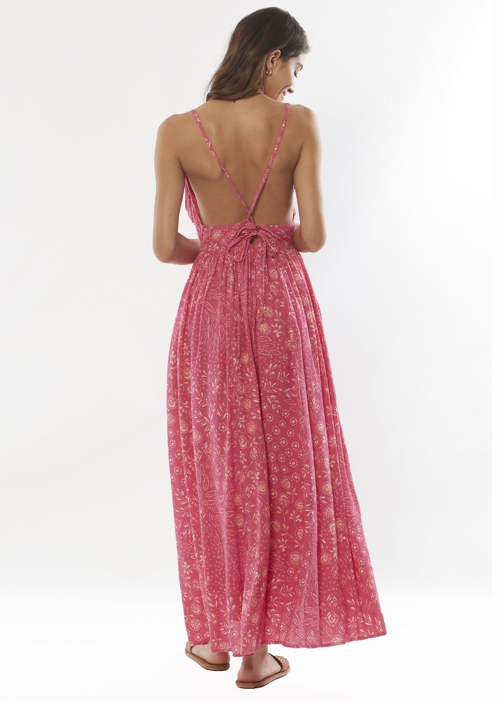 COSI BELLO WOVEN MAXI DRESS