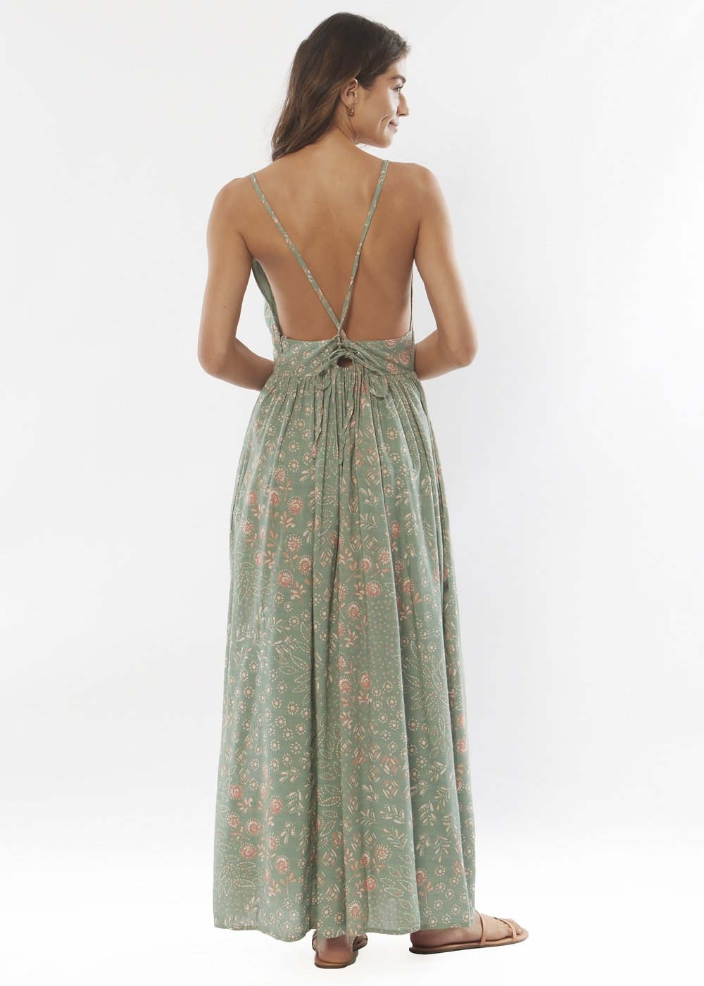 COSI BELLO WOVEN MAXI DRESS