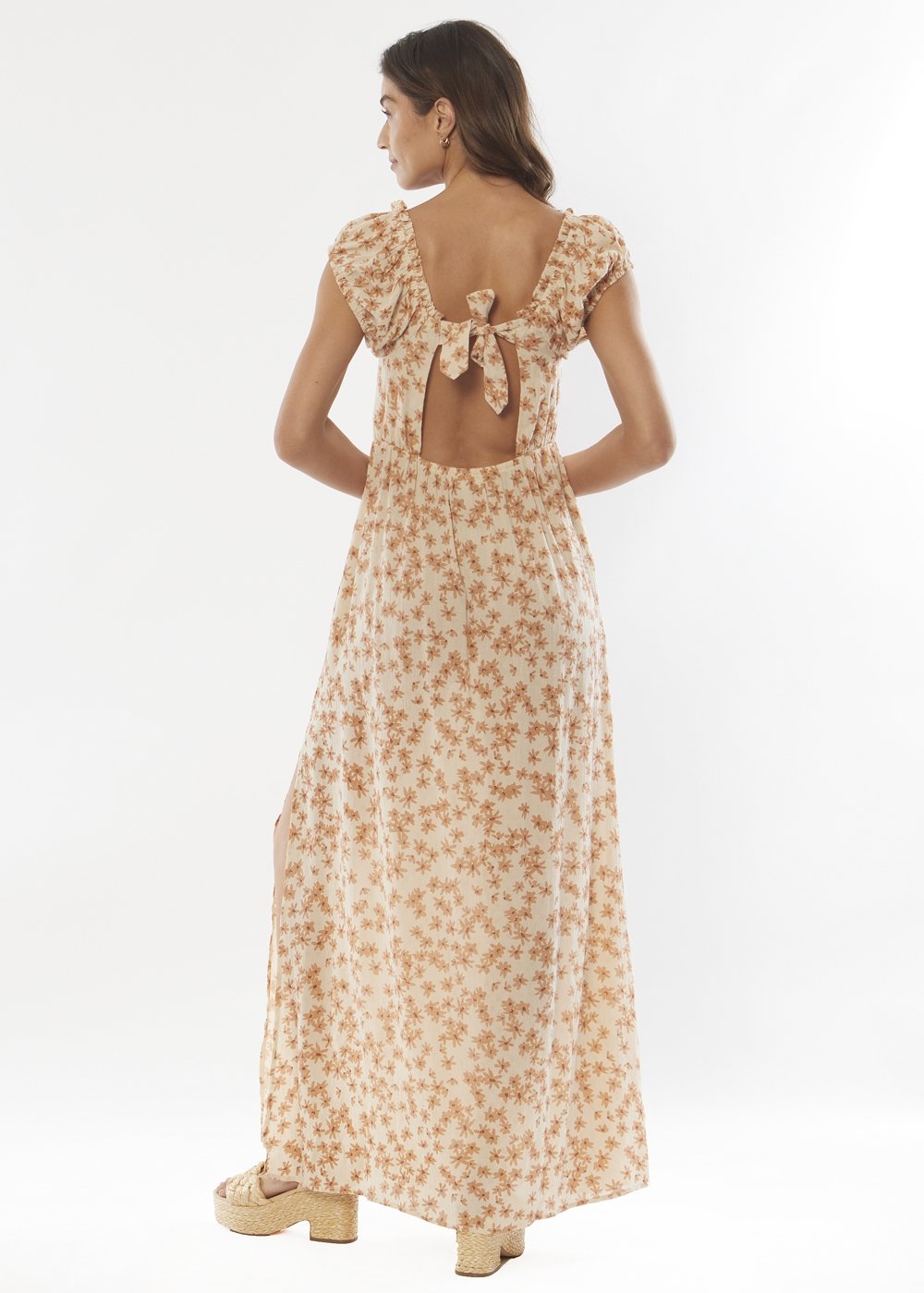 ON MY MIND WOVEN MAXI DRESS