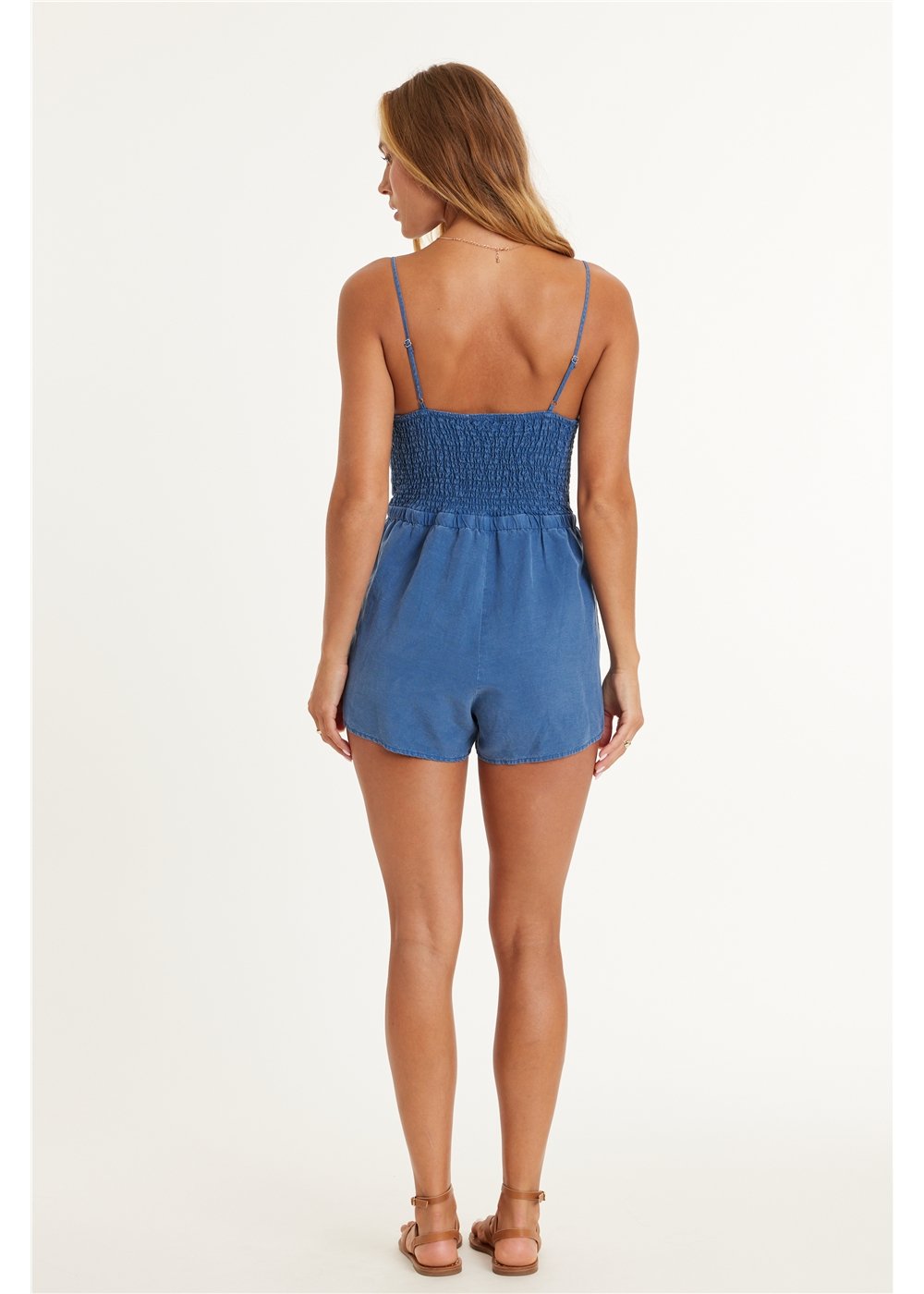 SEA SIREN WOVEN ROMPER