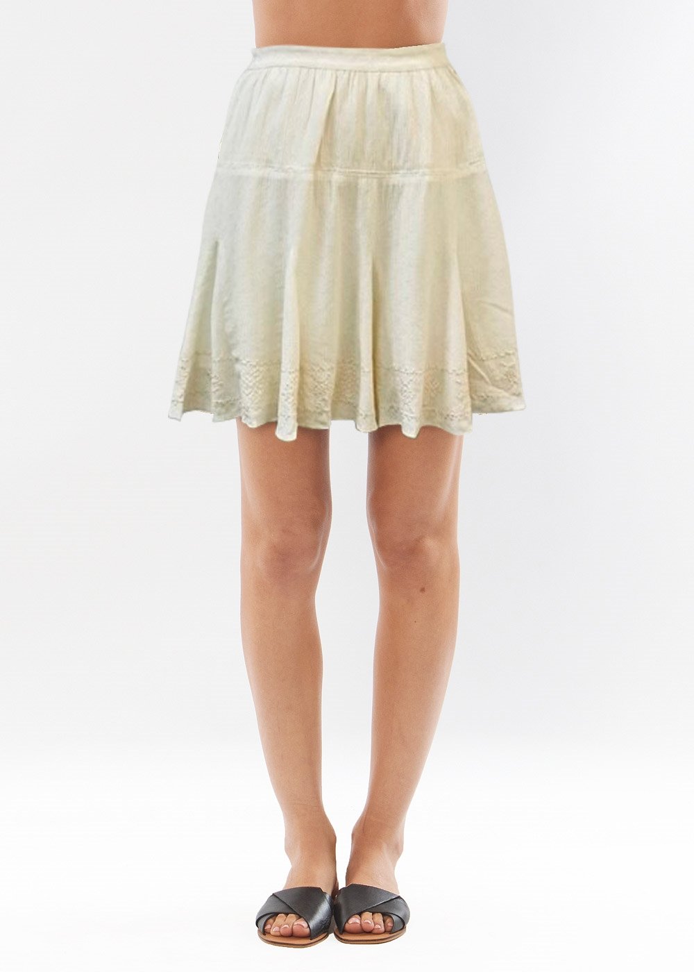 LOVE TO FLIRT WOVEN SKIRT