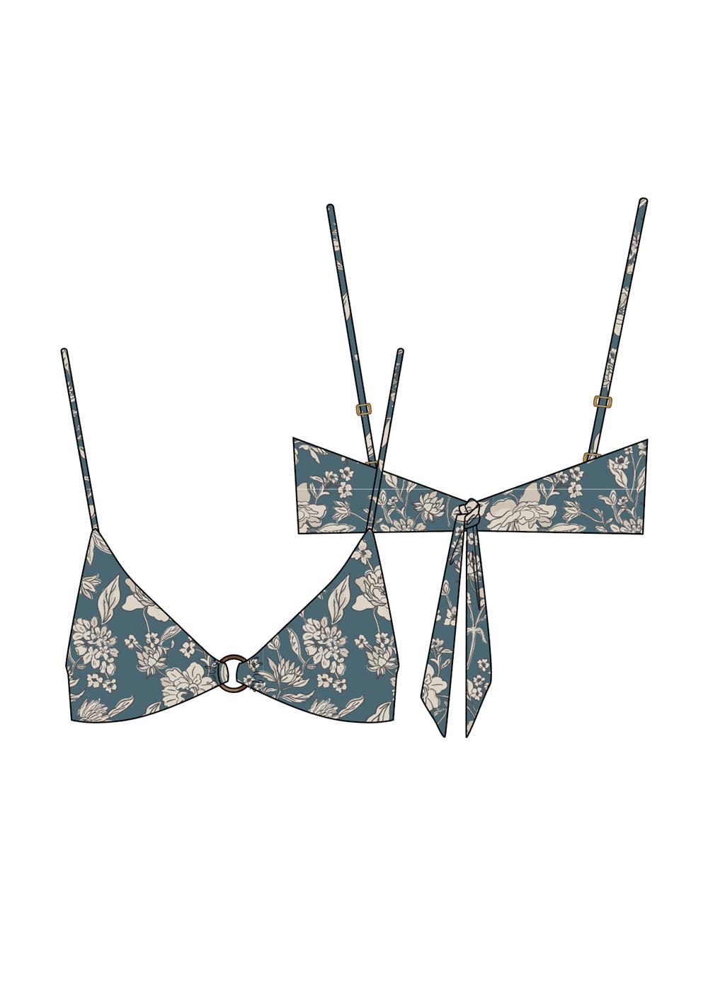 PARADISE FLORAL ENVY TRAINGLE