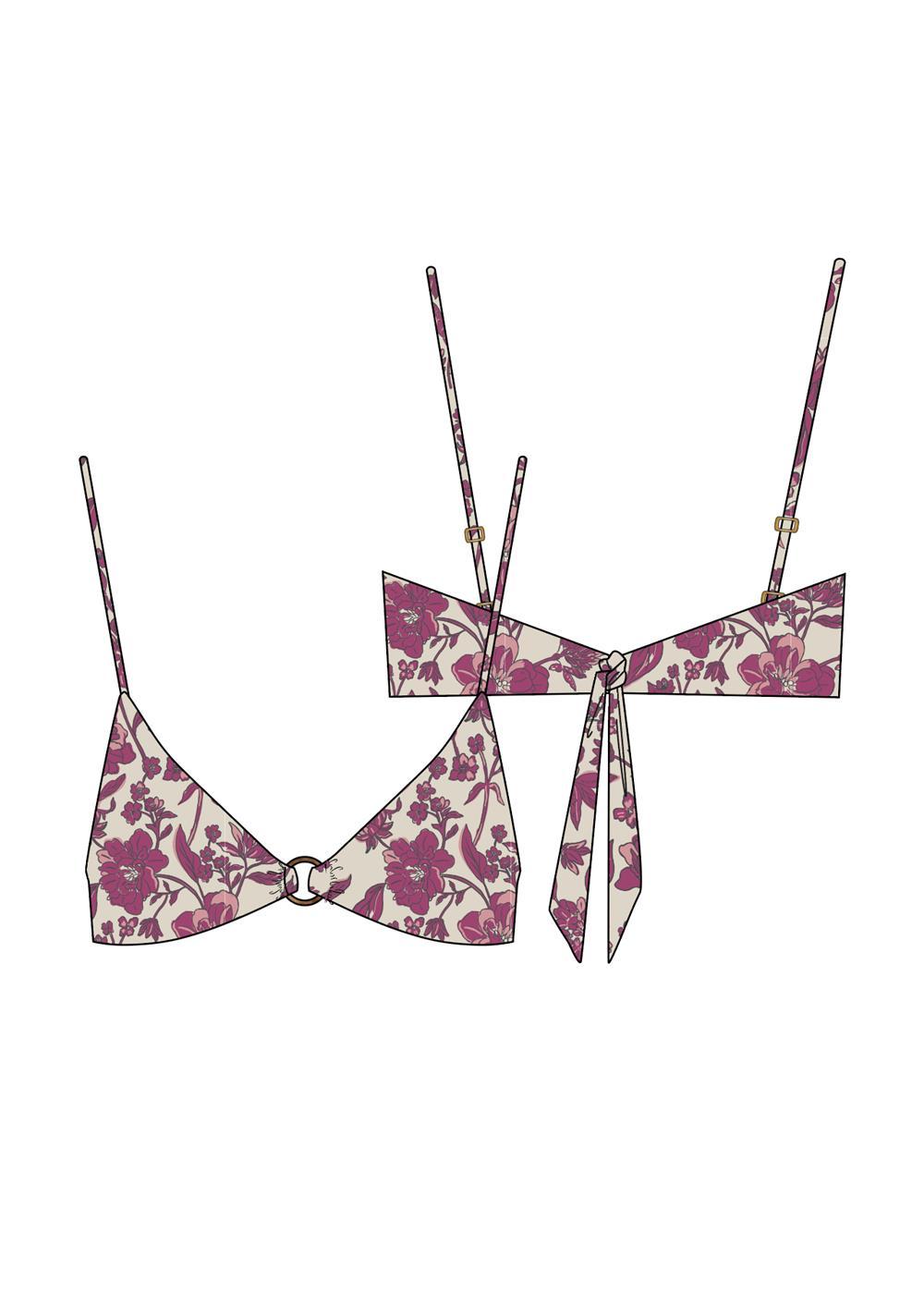 PARADISE FLORAL ENVY TRAINGLE
